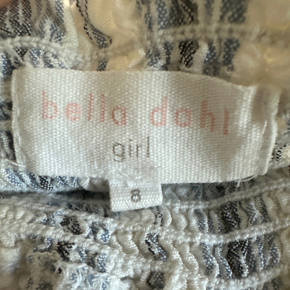 EUC Bella Dahl Girl Smocked Sundress, Size 8 - Picture 2 of 2